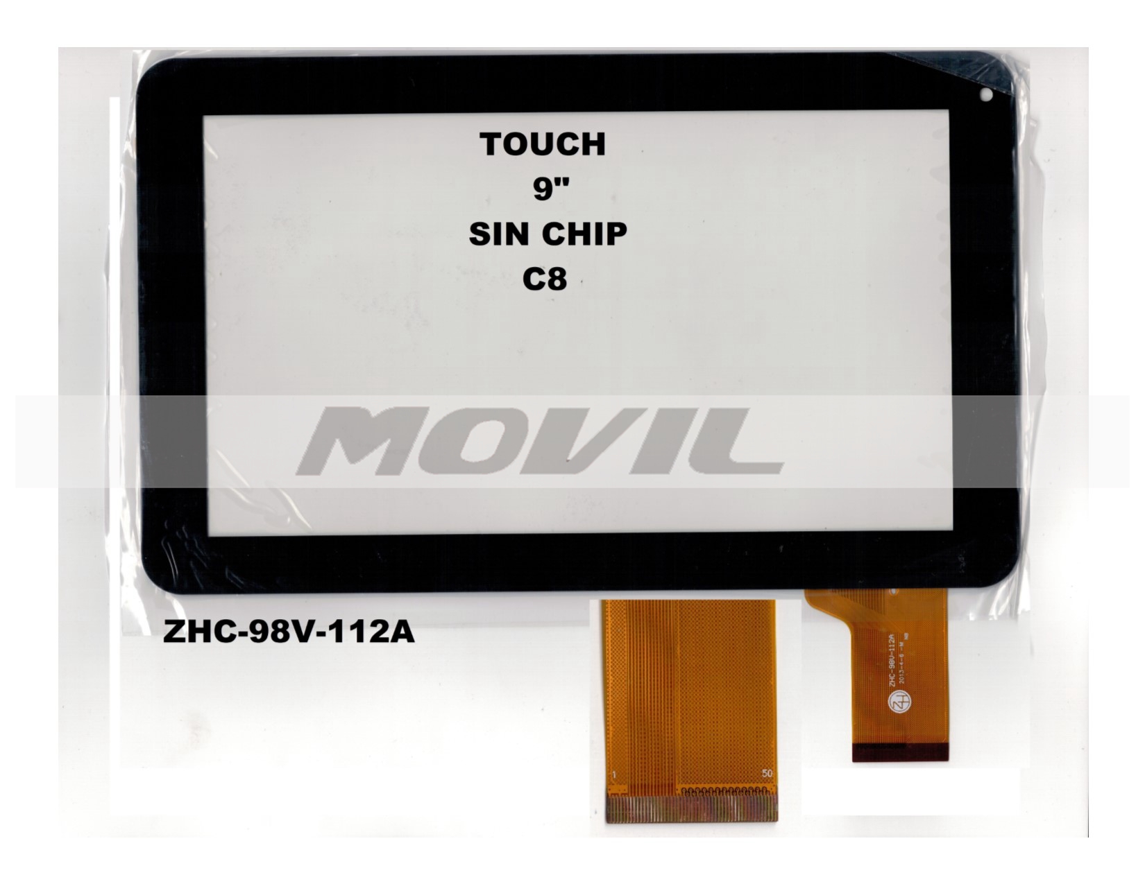 Touch tactil para tablet flex 9 inch SIN CHIP C8 ZHC-98V-112A